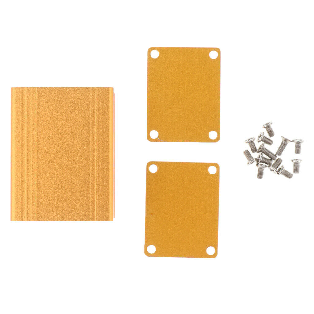 aluminium Case Junction Box Electric Project Enclosure Case DIY 50x39x30mm