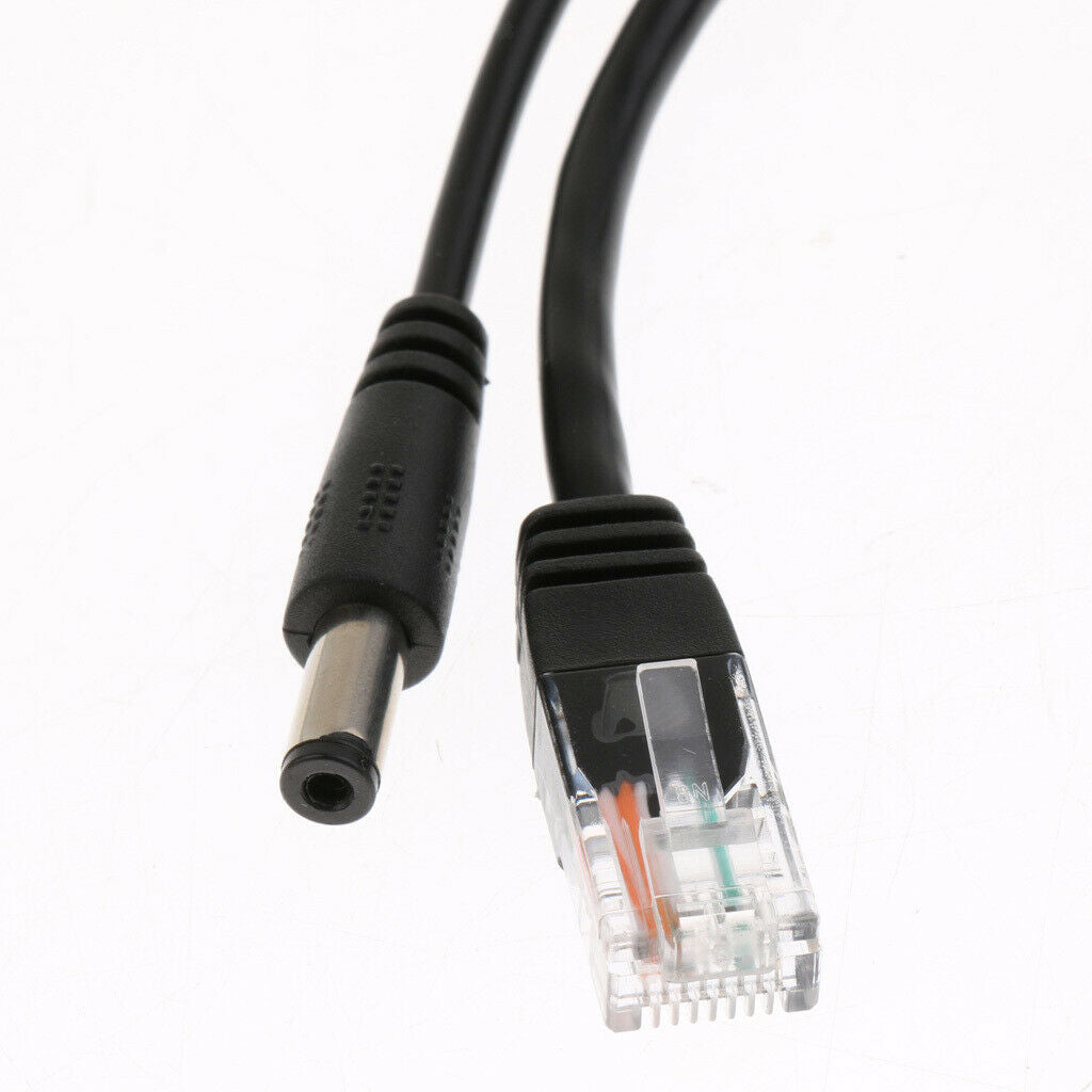 2pcs IEEE 802.3af Micro USB Active PoE Splitter Power Over Ethernet 48V 12V