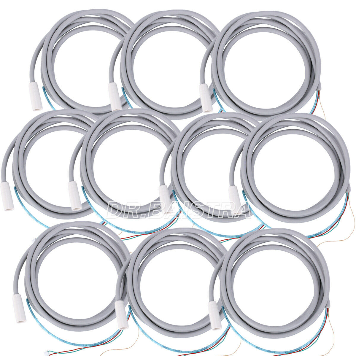 10X Dental Cable Tube Tubing Hose fit EMS Woodpecker Ultrasonic Scaler Handpiece