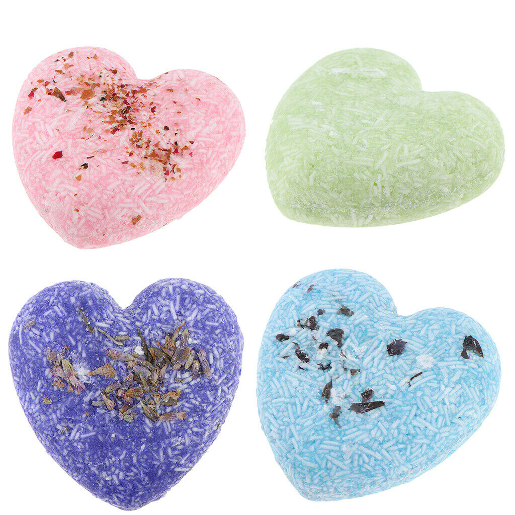 4pcs 55g Handmade Hair Shampoo Soap Bar Natural Dry Shampoo Soap Hair Care
