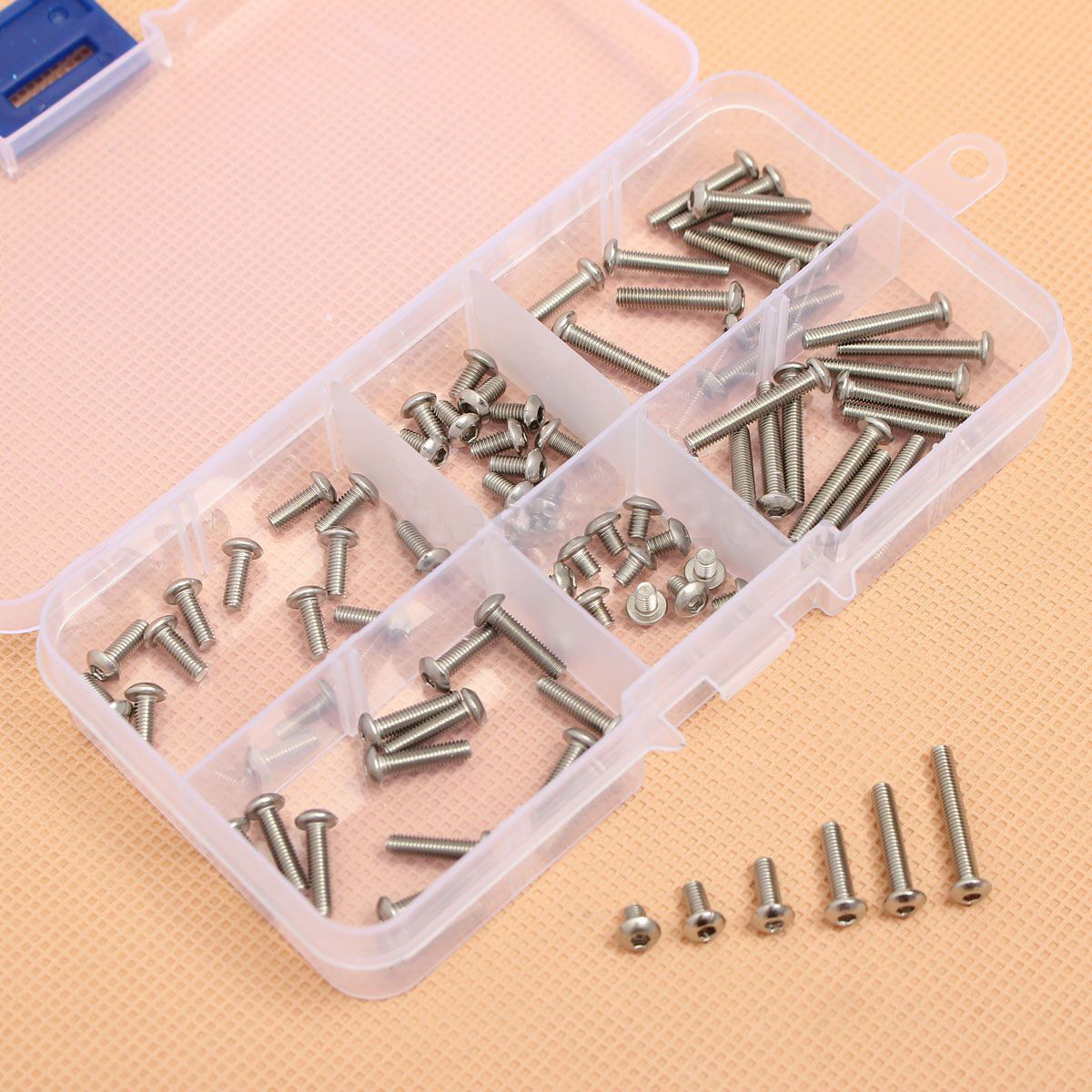 M3 Stainless Steel Metric Full Thread Allen Hex Socket Cap Head Screws Bolts