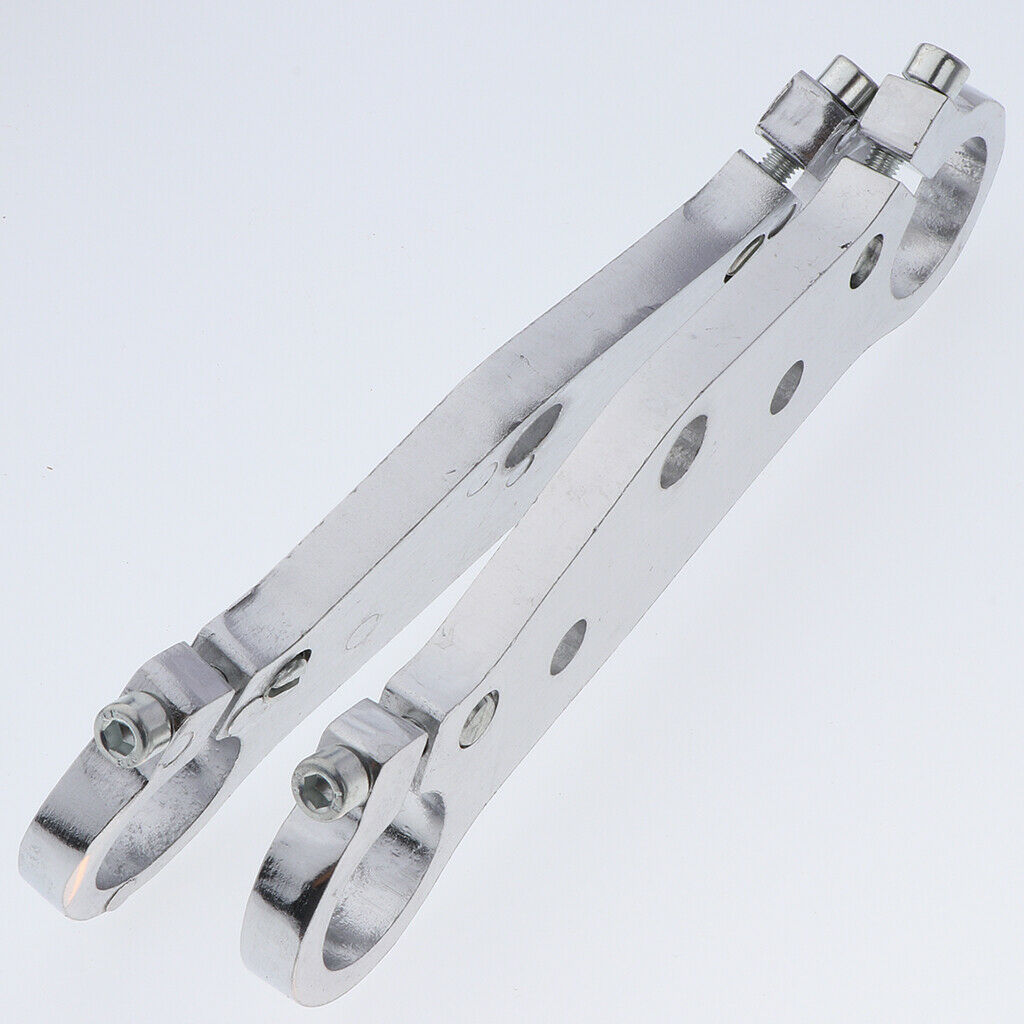 Motorcycle Front Fork Triple Tree Clamp for 49cc Mini Pocket Dirt Quad Bike ATV