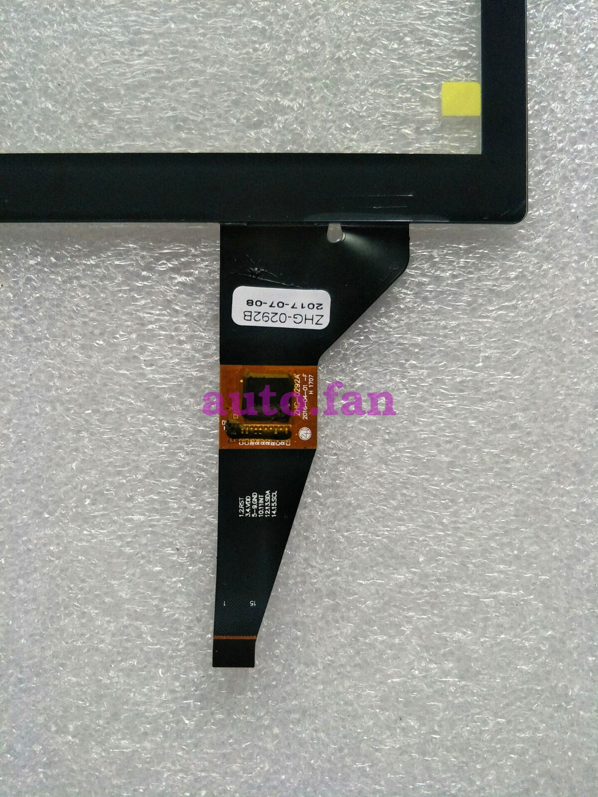 Applicable for ZHG-0292B touch screen