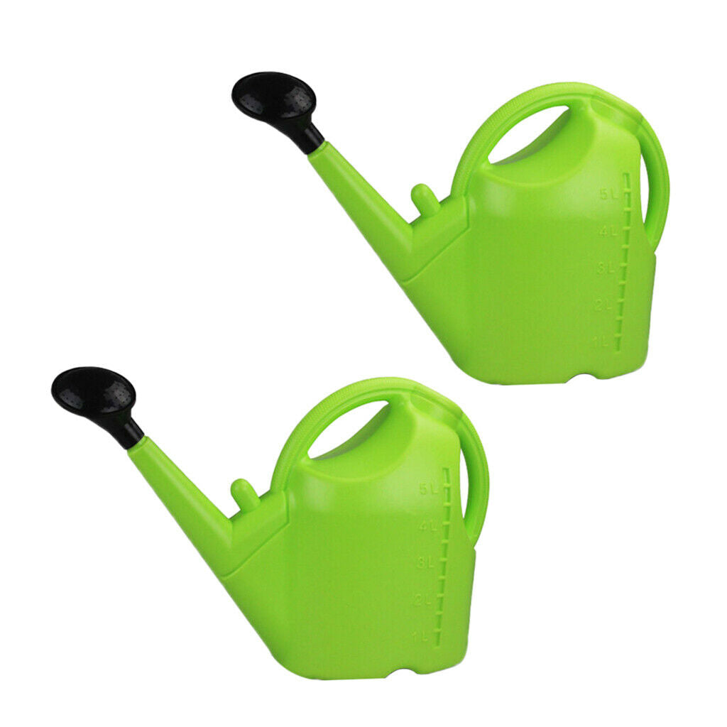 2pcs Long Spout Mouth Watering Can Water Kettle Indoor Garden Plant Home
