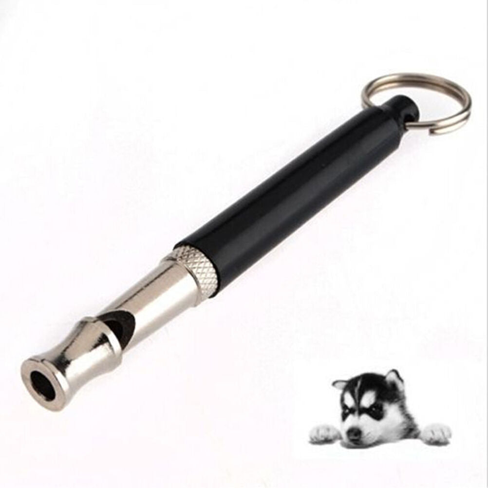 Dog Whistle Stop Barking Ultrasonic Sound Repeller Train With Strap TUS