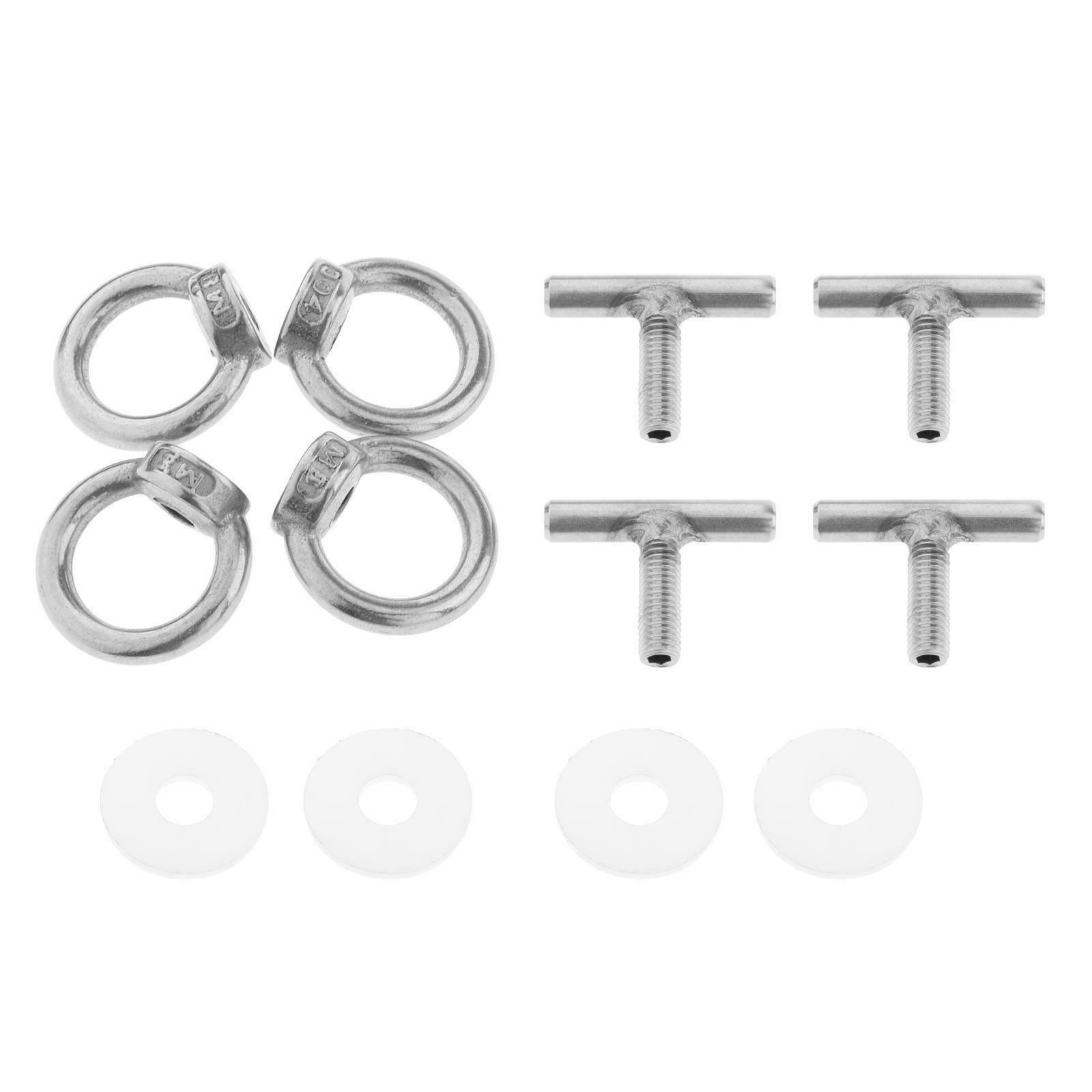 Vehicle Locking Rail Screws Set Fastening Screws Mounting Parts for VW T5 T6