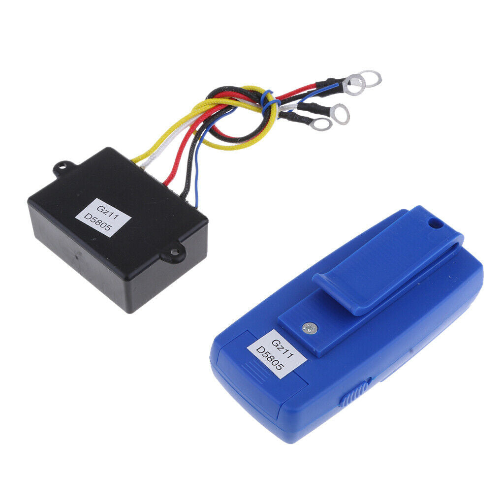2x 12V Electric Winch Wireless