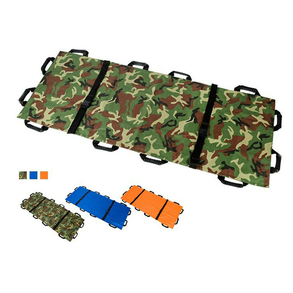 Sturdy Emergency Mover Back Stretcher Washable Rescue Stretcher Camouflage
