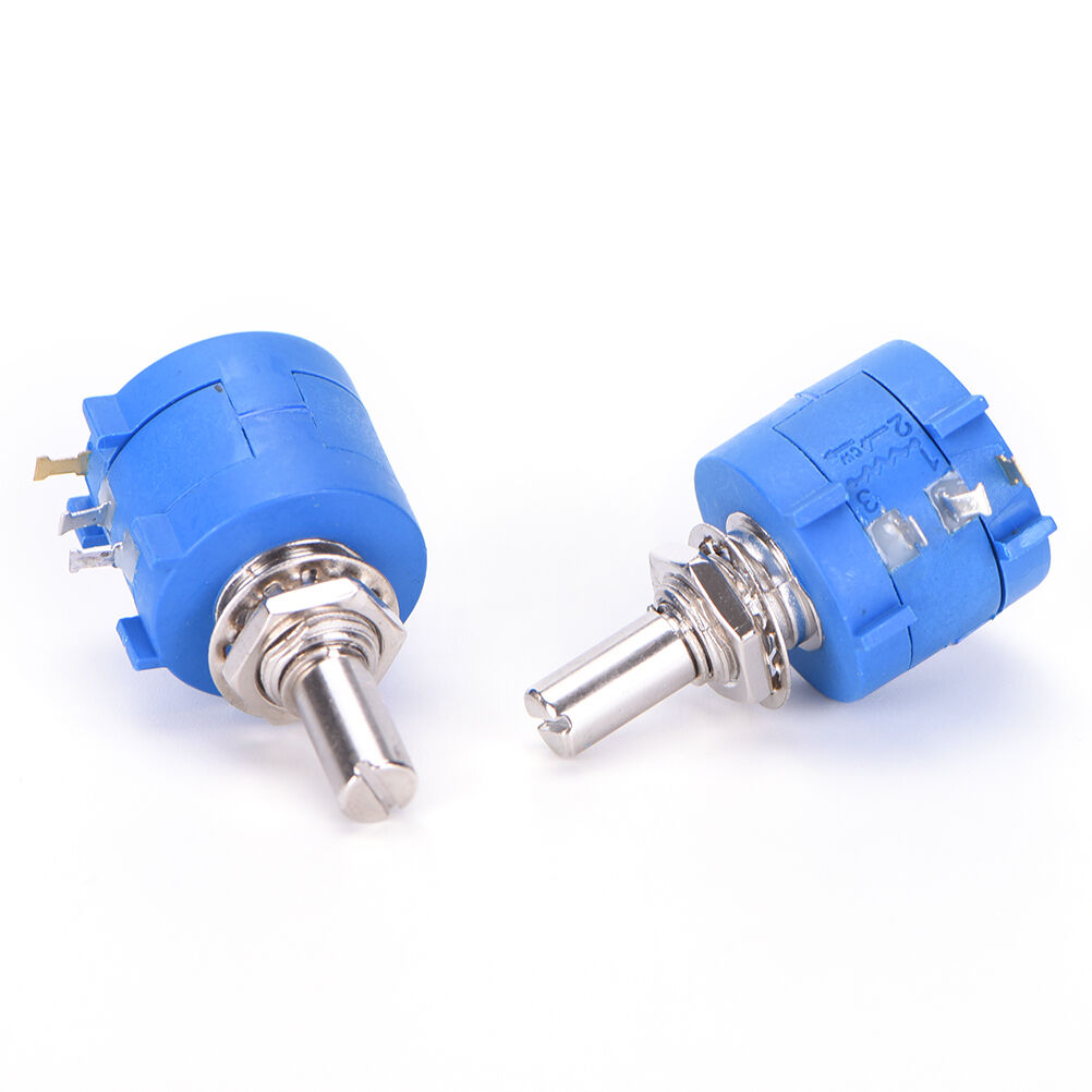 2PCS 3590S 10K 3590S-2-103L 10k Ohm 10 Turn Variable Resistor Potentiometer N WF