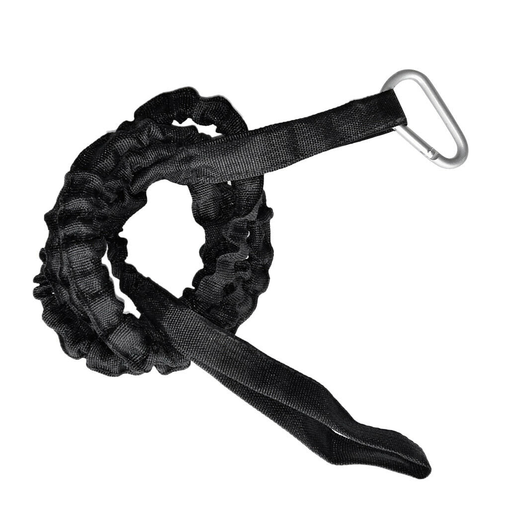 2 Pieces Paddle Leash Heavy Duty Inflatable Boat Fishing Rod Holder Keeper