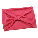 Women's Wide Head Wrap Elastic Headband for Sports, Running, Yoga Rose Red