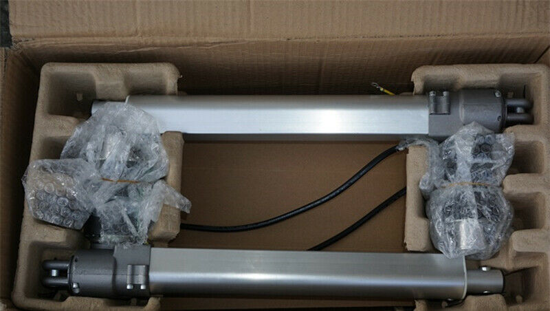 DC 24V 55W Hall feedback electric push rod motor stroke 280mm massage lift motor