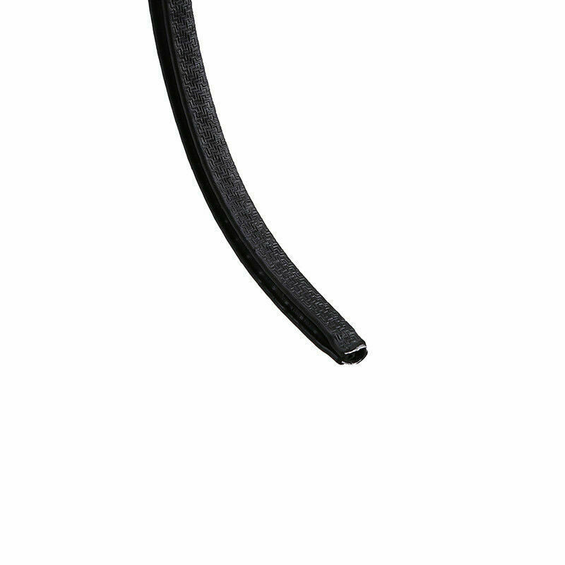 4.5m Car Body Door Edge Rubber Trim Steel Insert Weather Strip Air Seal Cover