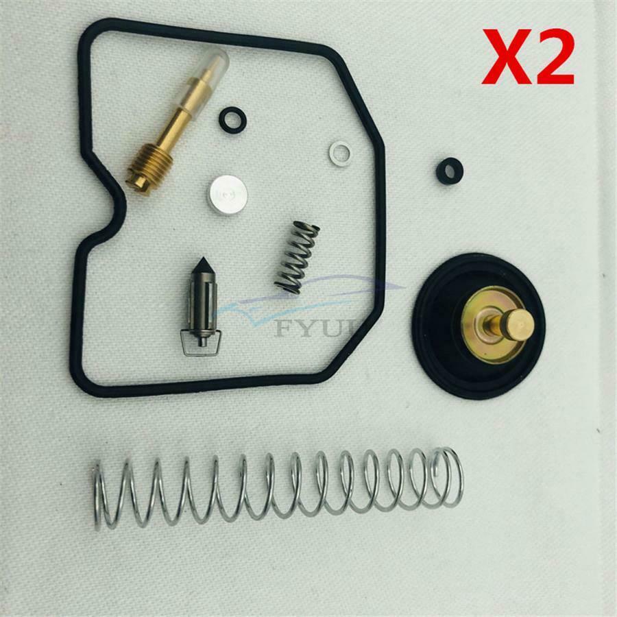 2Sets Carburetor Reconstruction Kit For Kawasaki Ninja 250R EX250F Concours 1000