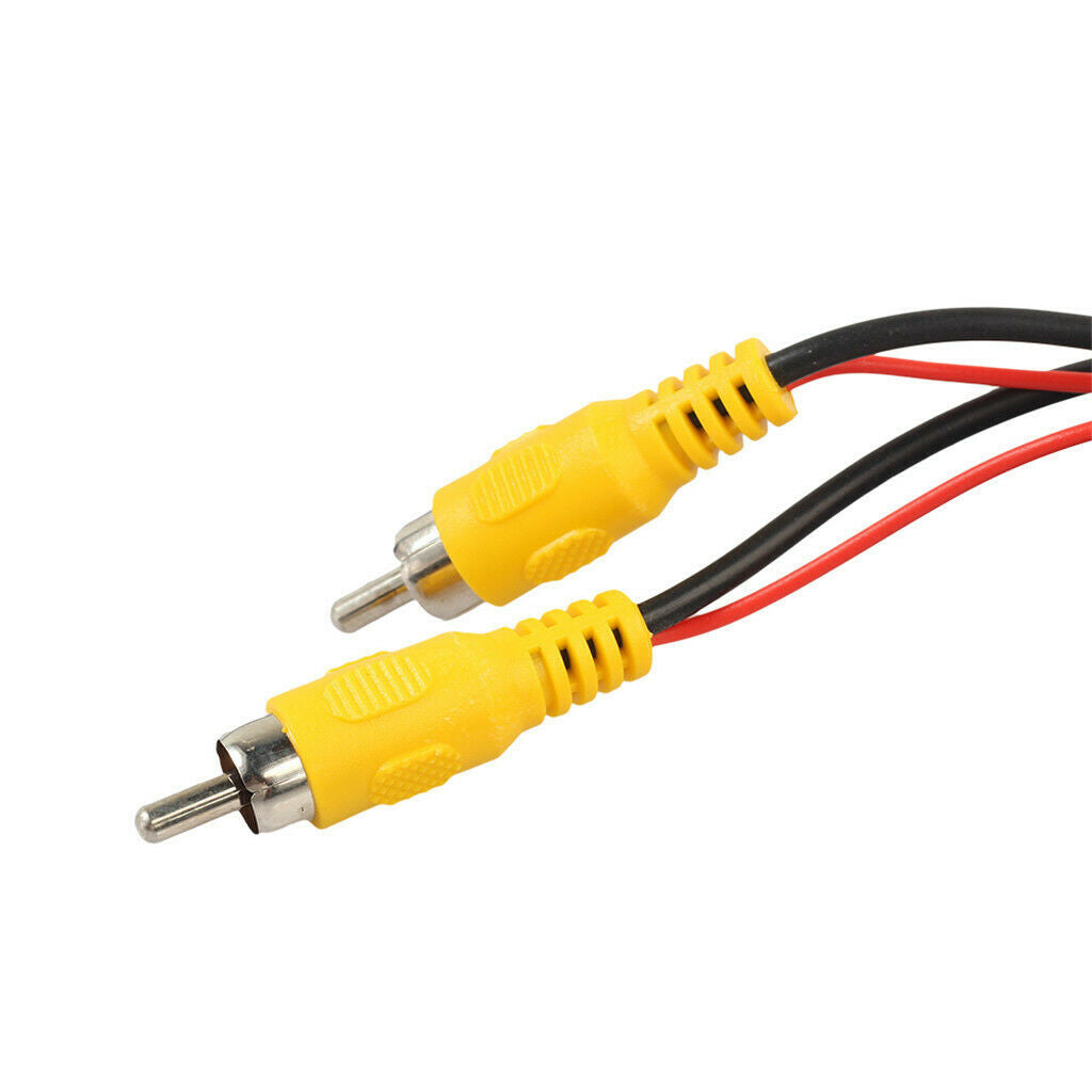 4x RCA Video Extension Cable Male to Male Connection with Detection Wire for