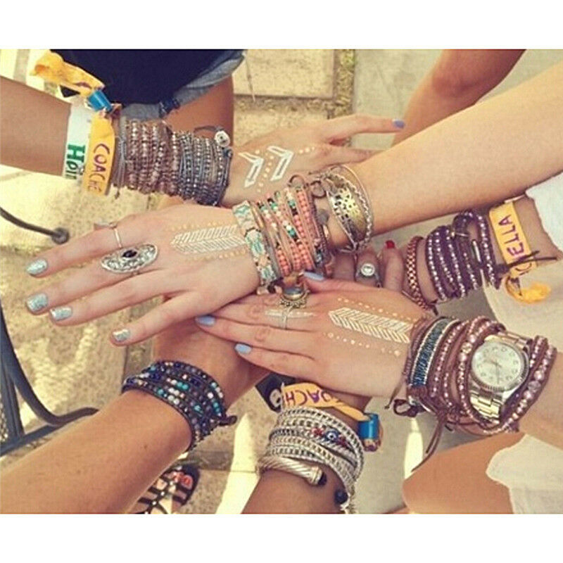 Friendship Bracelet Handmade Woven Rope String Hippy Boho Embroidery Brac.l8