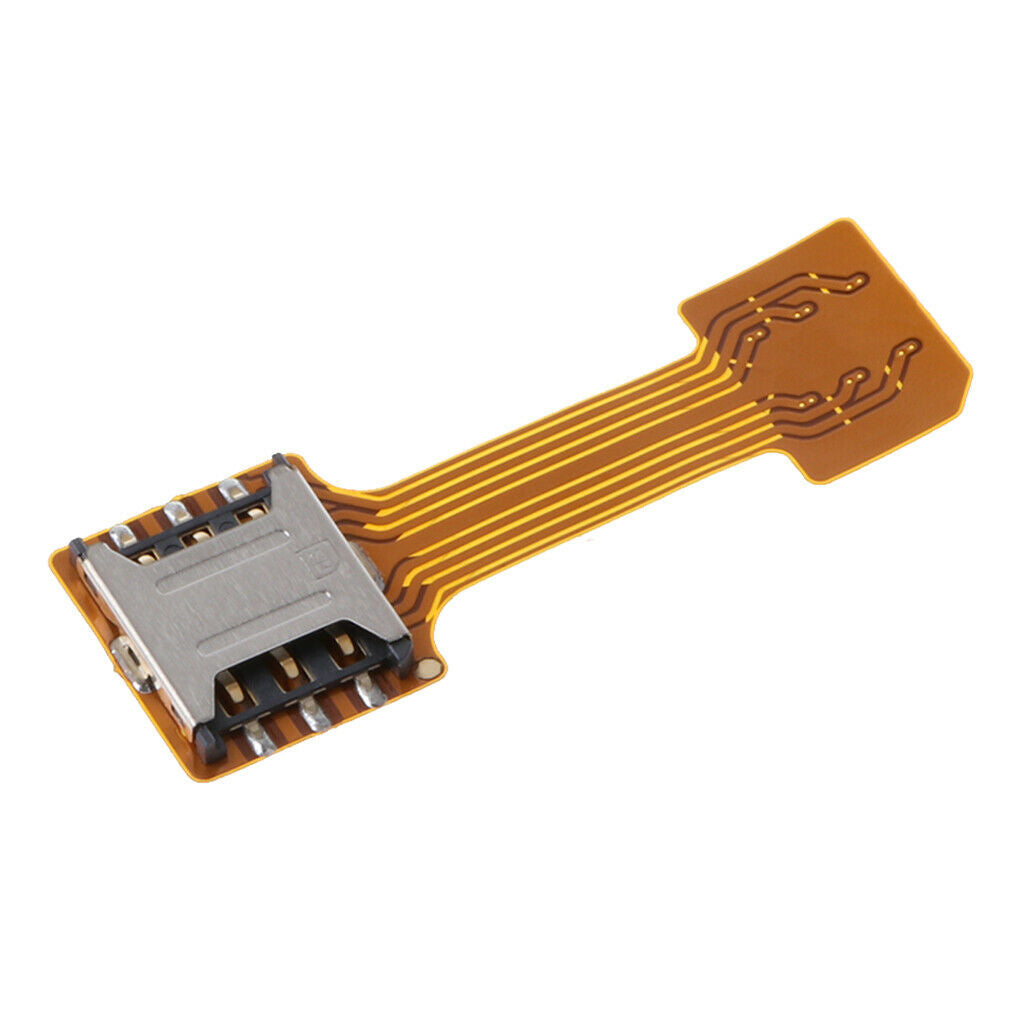 2x TF Card Extender Adapter Takes Place Directly In The Dual SIM Slot