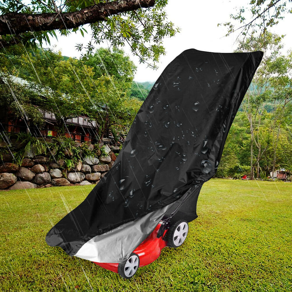 Lawn Mower Dust Cover Anti-UV Dust Rain Water Proof Furniture Protection Bag