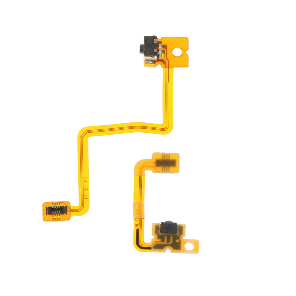 Left & Right Flex Cable with Shoulder   Button for   3DS Repair