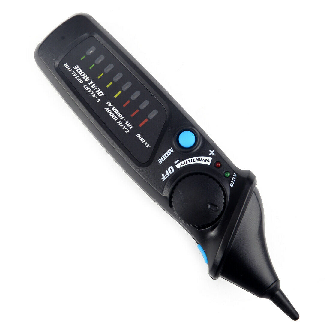 Black Universal Non-contact Voltage Detector Test Pen Circuit Tester 12-1000V as