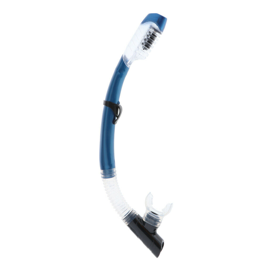 Soft Diving Dry Snorkel Snorkeling Breathing Tube Water Sports Underwater