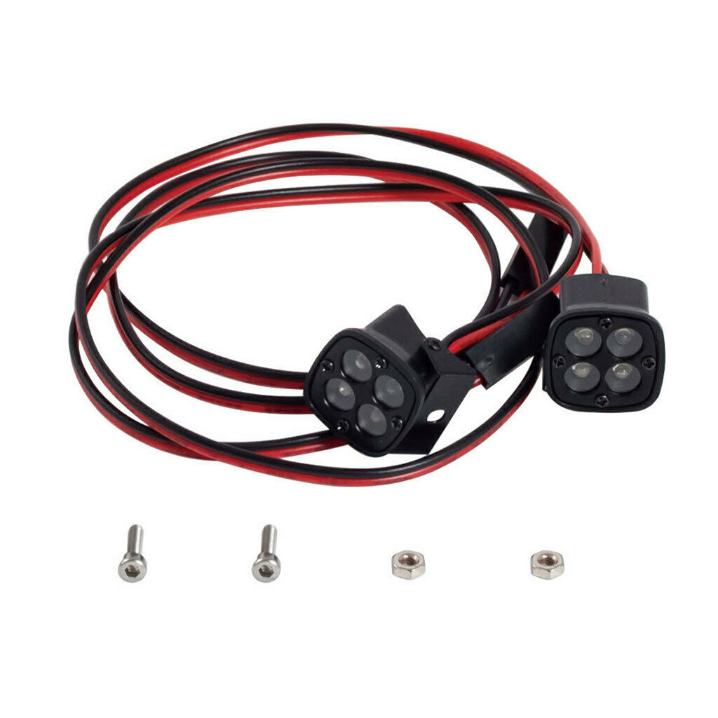 1/10 RC Car LED Lights Replace for Axial SCX10 90046 Traxxas TRX-4 TRX6 D90