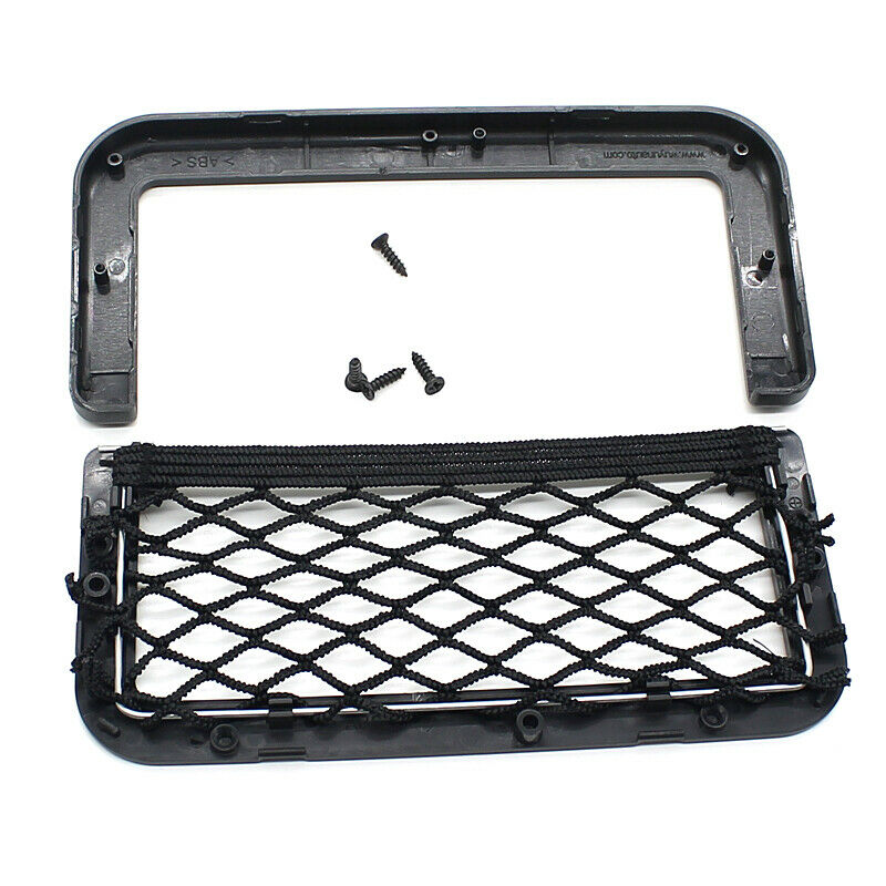 1Pc Car Seat Side Back Storage Net Bag Phone Holder Pocket Organizer Accessories