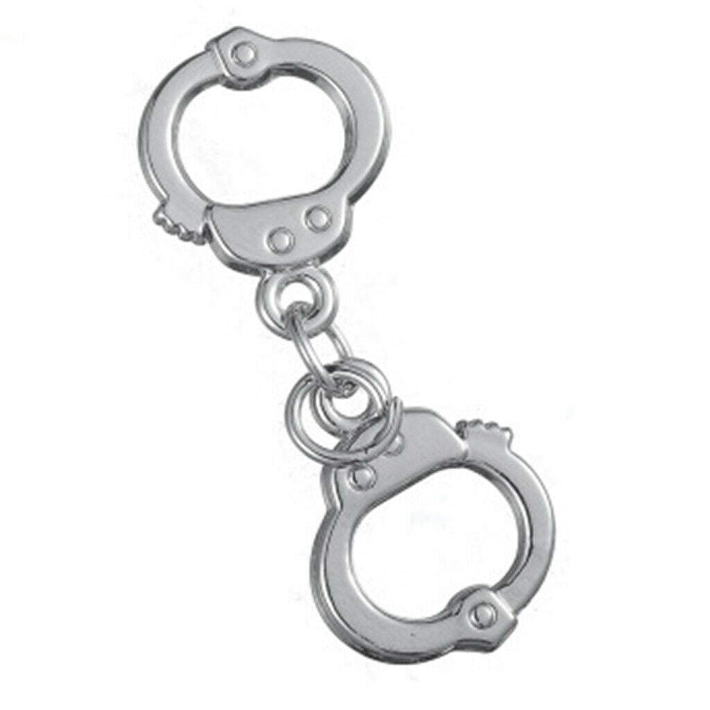 10pcs Handcuff Manacle Charm DIY Handmade Jewelry Making Accessories Sliver