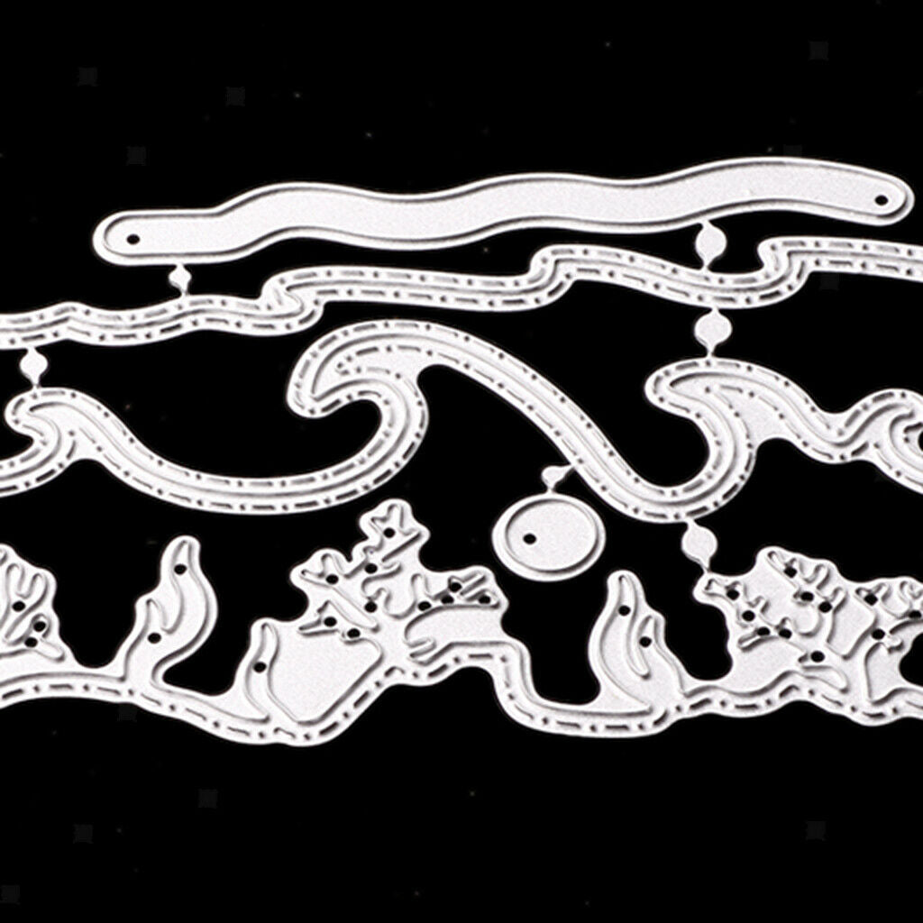 Lacework Metal Cutting Dies, Die Cuts Emboss Stencils For Scrapbook Decor