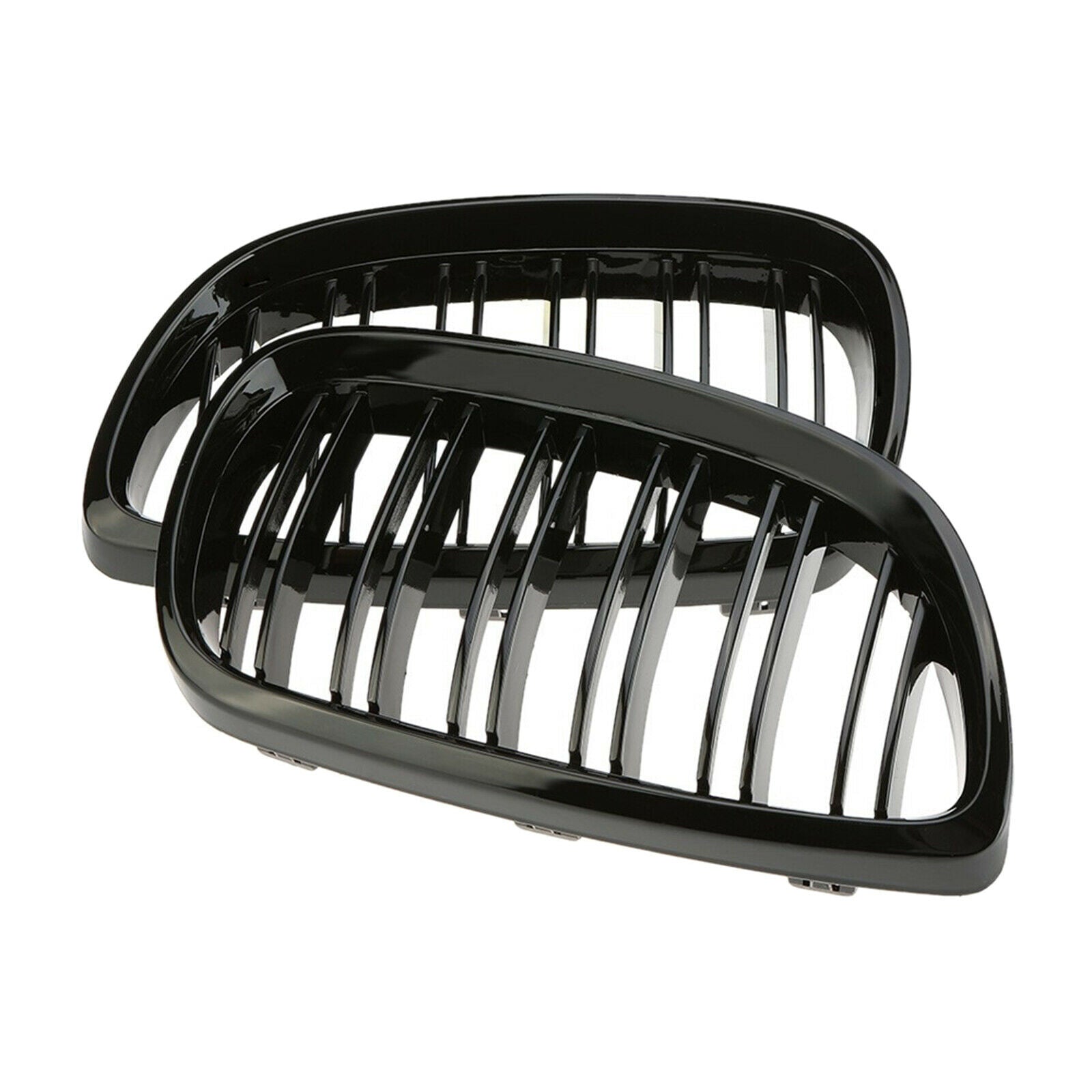 2-pack Front Black Grill Grille Replaces for BMW E92 E93 M3 06-09