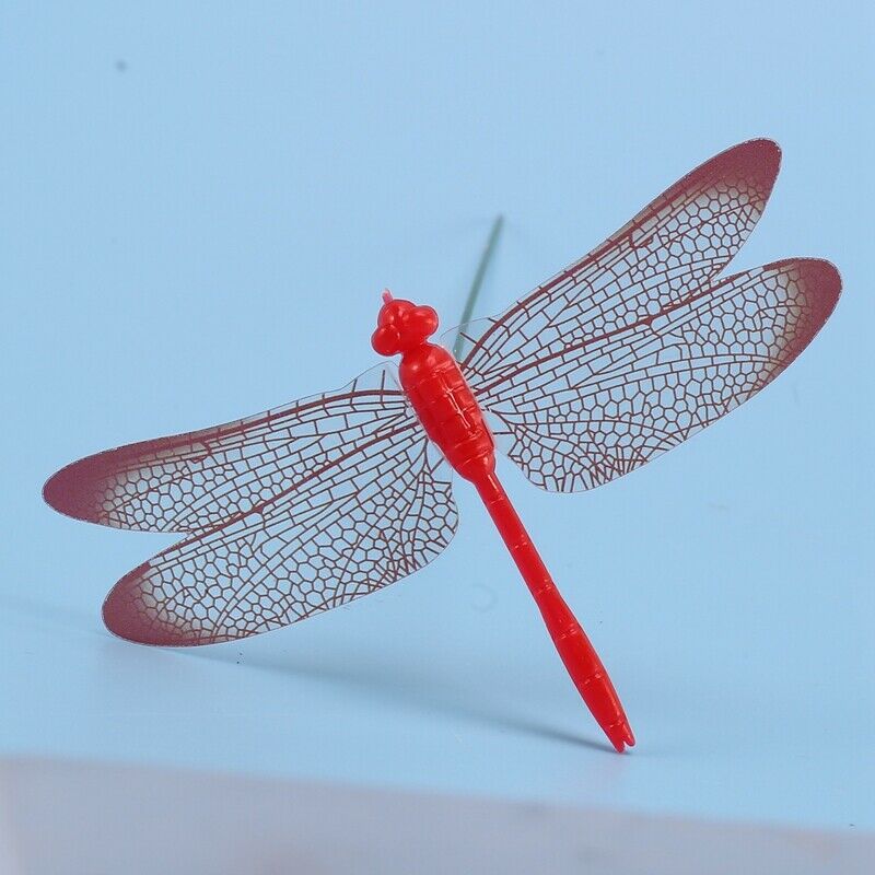 20 Pieces Garden Butterflies Stakes And 4 Pieces Dragonflies Stakes Garden OrnY4