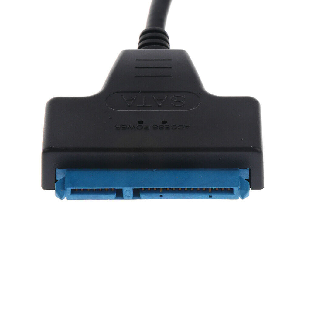 USB 3.1 Type C to SATA 22Pin (7 Pin+15 Pin) Converter Cable for 2.5" HDD