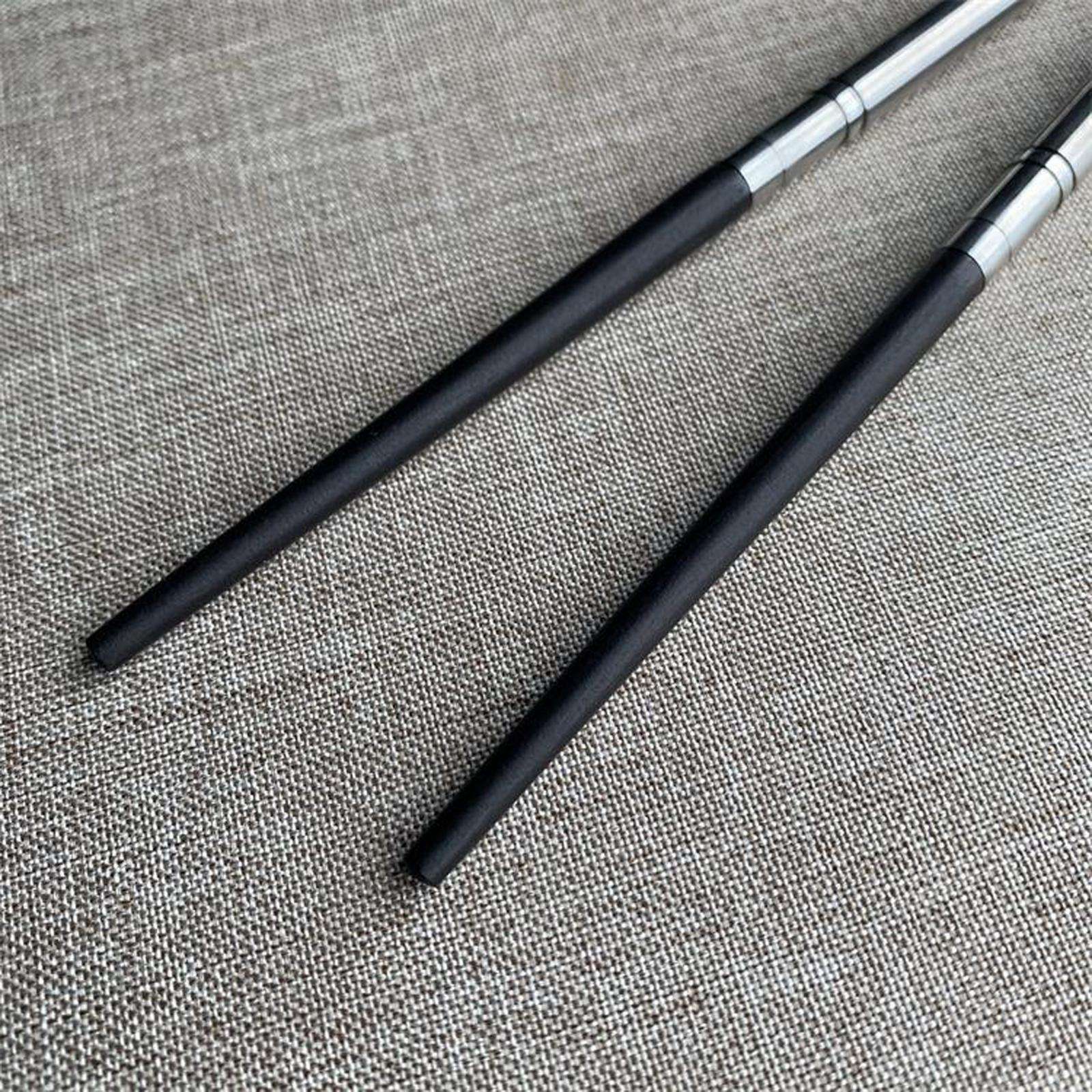 Portable Utensils Silverware Foldable Chopsticks Travel Camping Cutlery with Bag