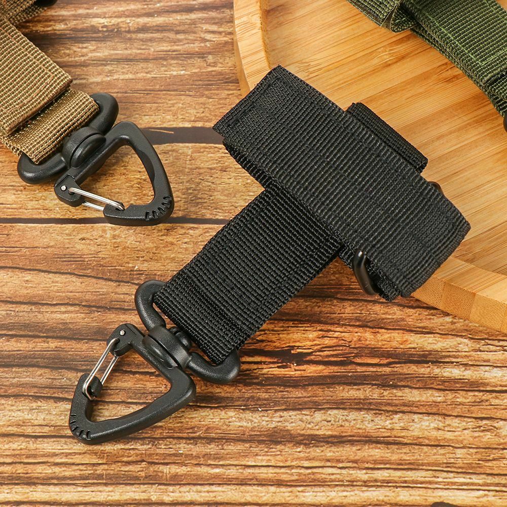 Outdoor Anti-lost Safety Nylon Glove Hook Hanging Buckle Climbing Rope Storage