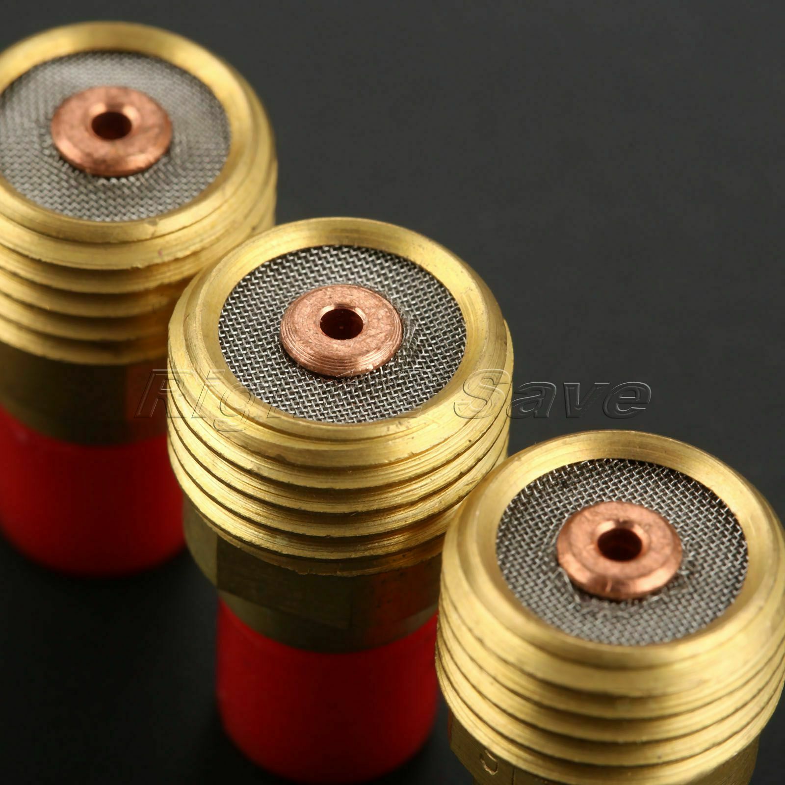 45V25 Collet Body Gas Lens 1.6mm 1/16" for Tig Welding Torch WP 9 20 3pcs/Set