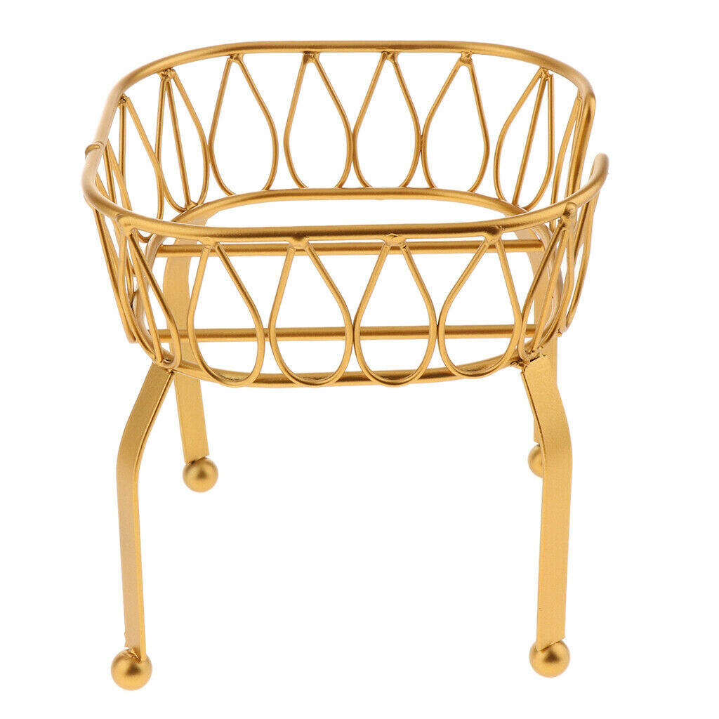 4L 5L 8L Drink Stand Basket Beer Holder Glass Jar Stand Ice Glass Golden S