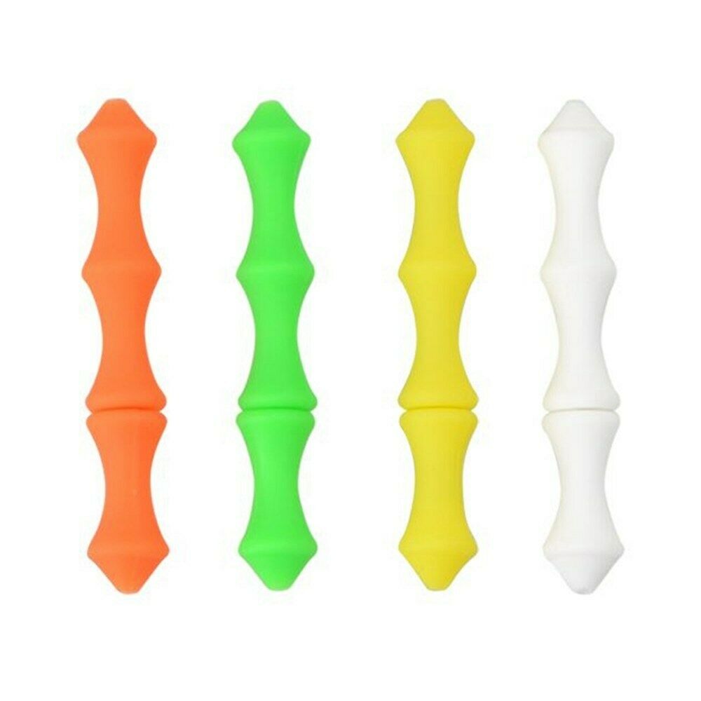 2 Set Archery Finger Guard Tab Glove Silicon Arrow Bow String Protector Gear US'