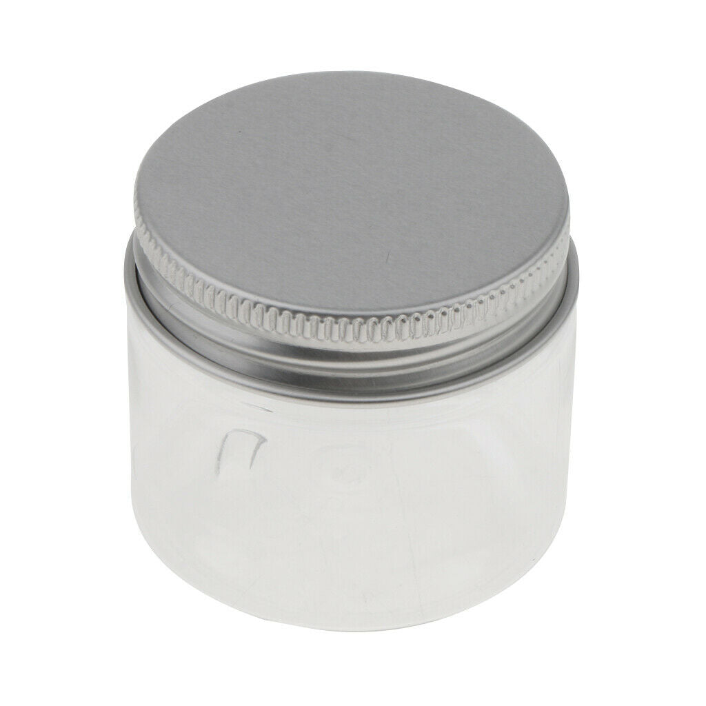 20x Plastic Empty Makeup Jars Moisturizer Sugar Scrubs Cases Containers