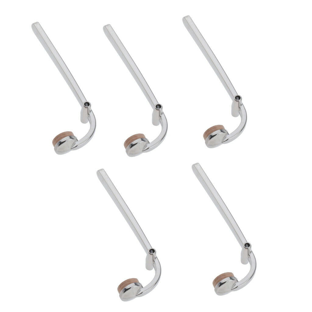 5 Pack Trombone Waterkey Spit Value & Cork Pad Replacement Parts Instruments