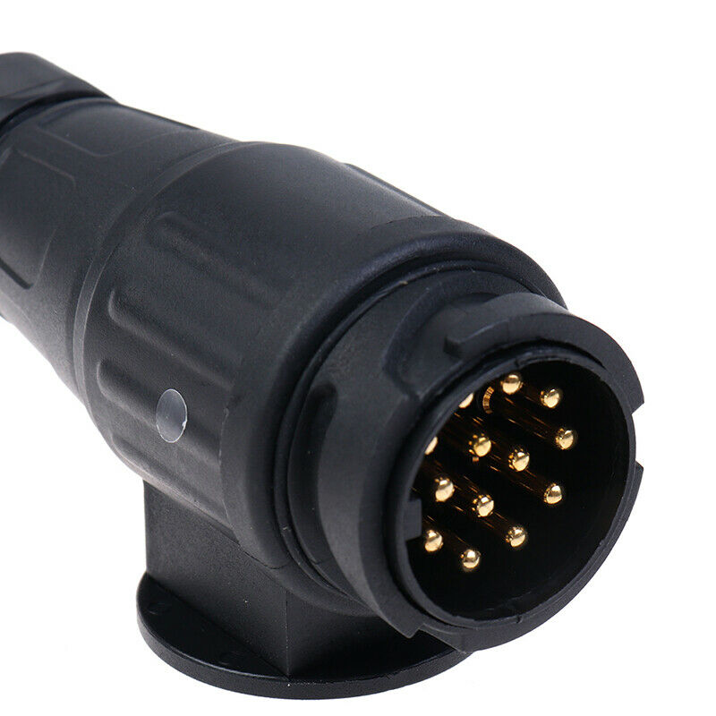 12V 13 Pin Trailer Plug Waterproof Trailer 13 Pole Electrical Connector√ rISJCA