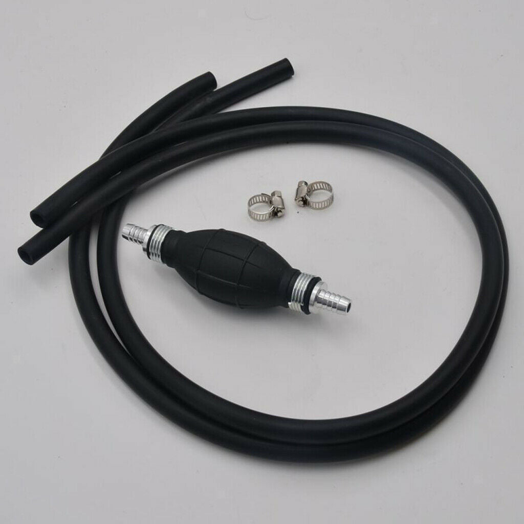 New 3/8" Outboard Motor Check Valve Manual Pump Fuel Marine Boat Assembly