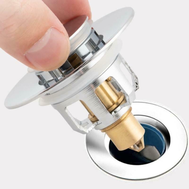Bathtub Drain Plug Push-type Bounce Core kitchen Accessories Easy to Install