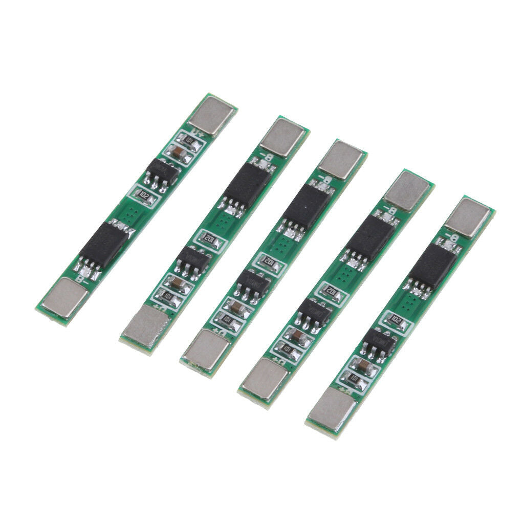 5Pcs 1S 3A PCB BMS Protection Board for 3.7V 18650 Li-ion Lithium Battery