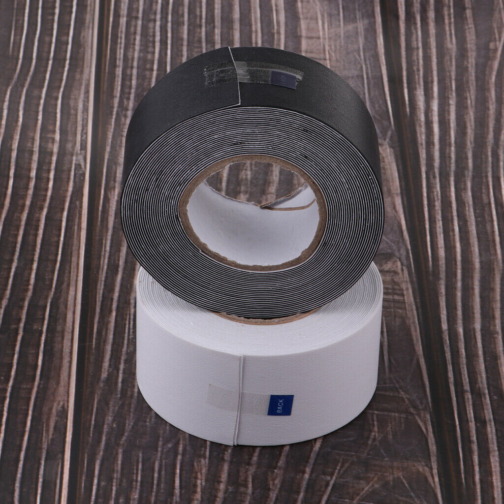 2 Pcs Premium PU Sports Tennis Badminton Racquet/Racket Head Protection Tape