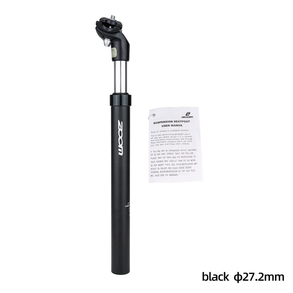 350mm Bike Suspension Seatpost Mountain Road Bicycle High Strength Seat Post