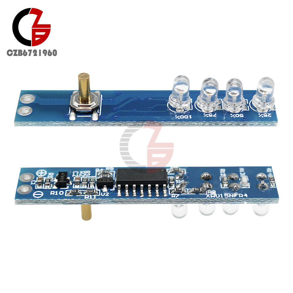 1S Lithium Battery Capacity Indicator Module LED Display Board Power Level Panel