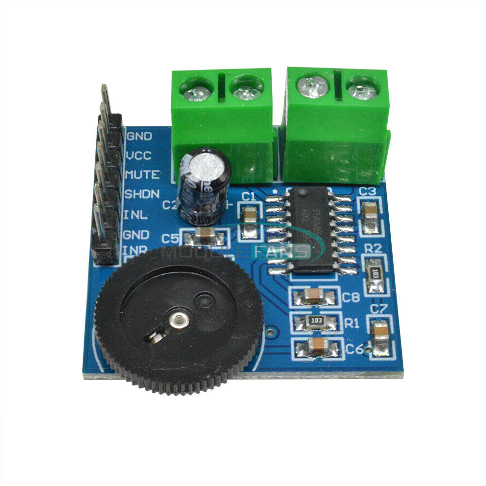 PAM8403 Mini two-channel Double Track Power Amplifier Volume Adjustment Module M