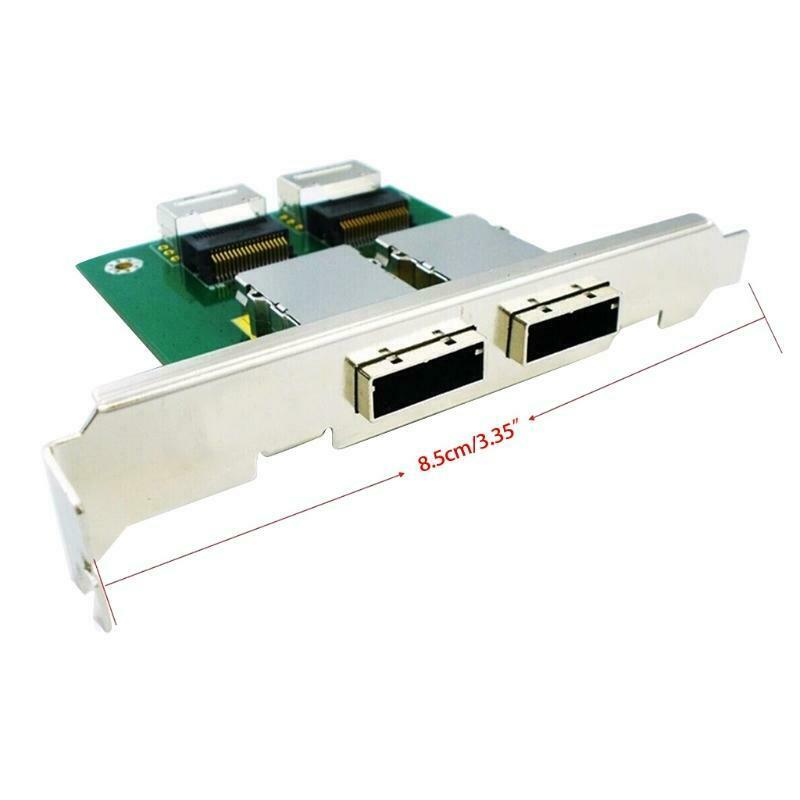 Mini SAS26p Pci Server Array Card Backplane Adapter Board SFF-8087 to SFF-8088