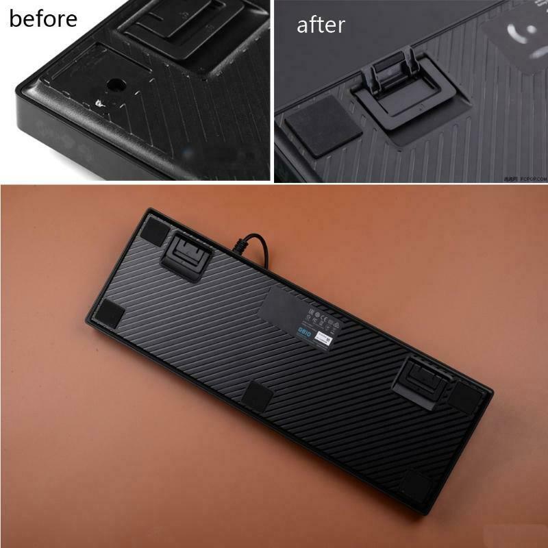 5Pcs Anti-slip Stickers Bracket Rubber Feet for logitech G810 G Pro Keyboard