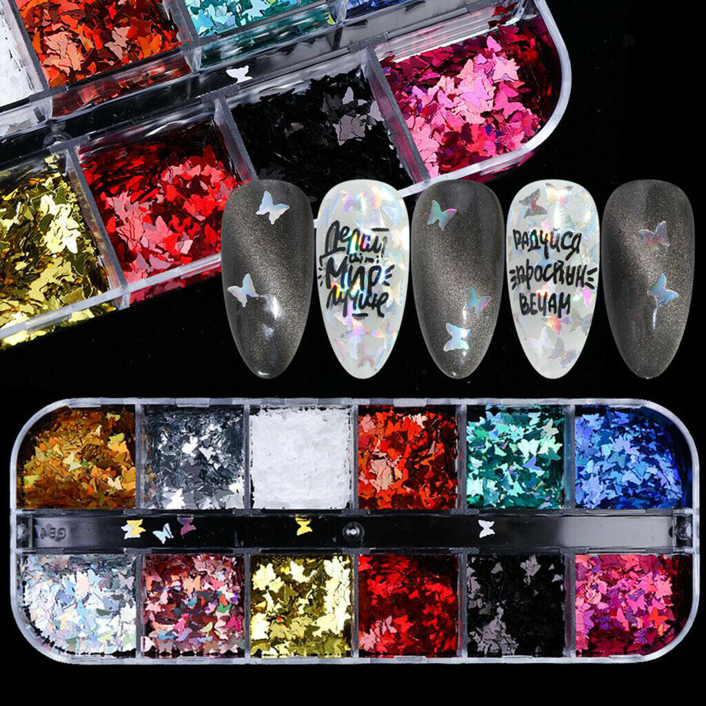 Crafts Nail Flakes Manicure Nails Art Decals Glitter Decoration Accessory